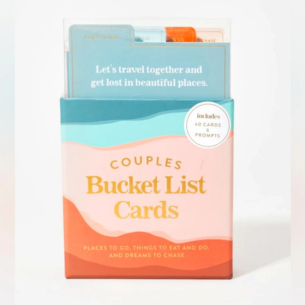 Eccolo Couples Bucket List‎ Card Deck